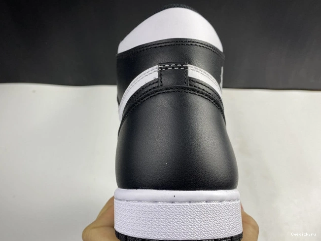 One Kick Black 1 (2014) White Air Retro 555088-010 Jordan 0725